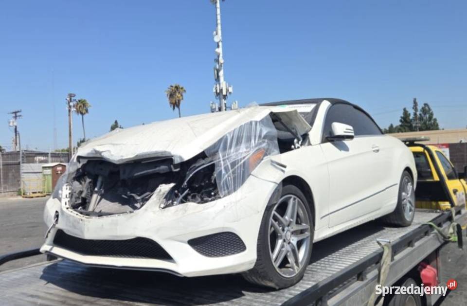 MERCEDES E400 Kabriolet z Kalifornii Rok produkcji 2015 Warszawa