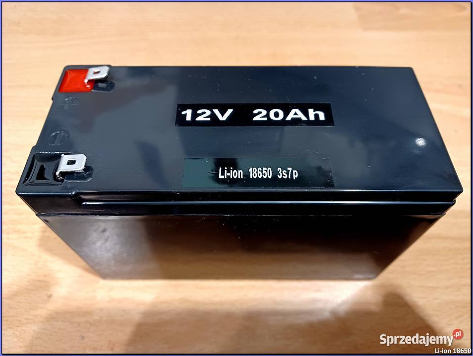 Akumulator 12V40Ah 18650 Liion 2 x 3s7p