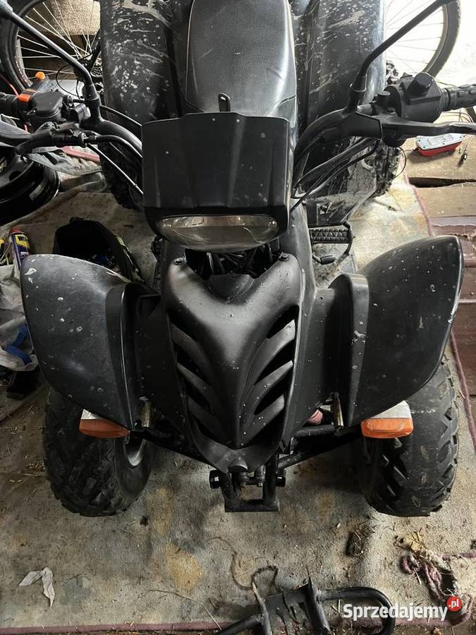 Quad Bashan 200 ze spychem