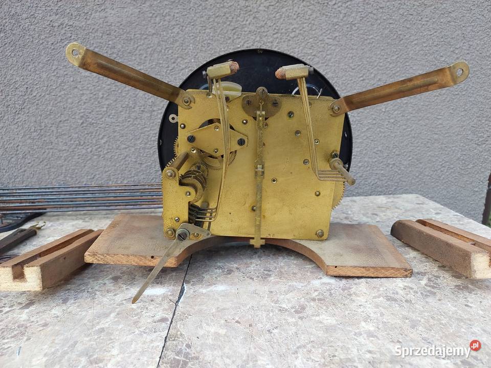 138 Zestaw mechanizm zegara ściennego Tczew