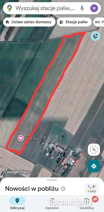 Działka rolna z możliwością zabudowy 5ha 12zł/m2 Sprzedaż Radzyń Podlaski