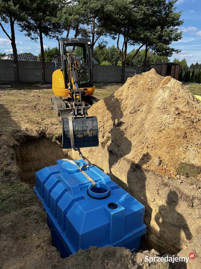 Usługi Minikoparką Koparką 25T Prace ziemne Łódź łódzkie
