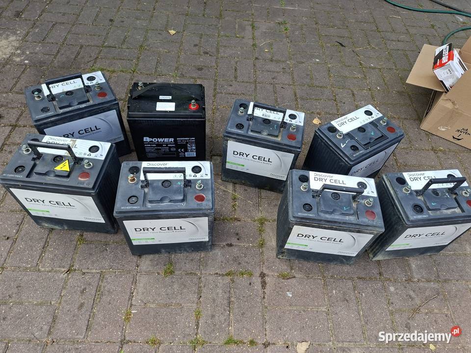 AKUMULATOR DISCOVER DRY CELL AGM EVGC6AA 6V Radoszyce sprzedam