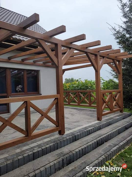 Pergola zadaszenie tarasu ruchome żaluzje BSH Białystok sprzedam