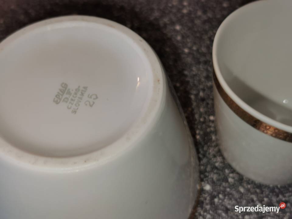 Zestaw kawowy EPIAG Komplet porcelany 6 osób