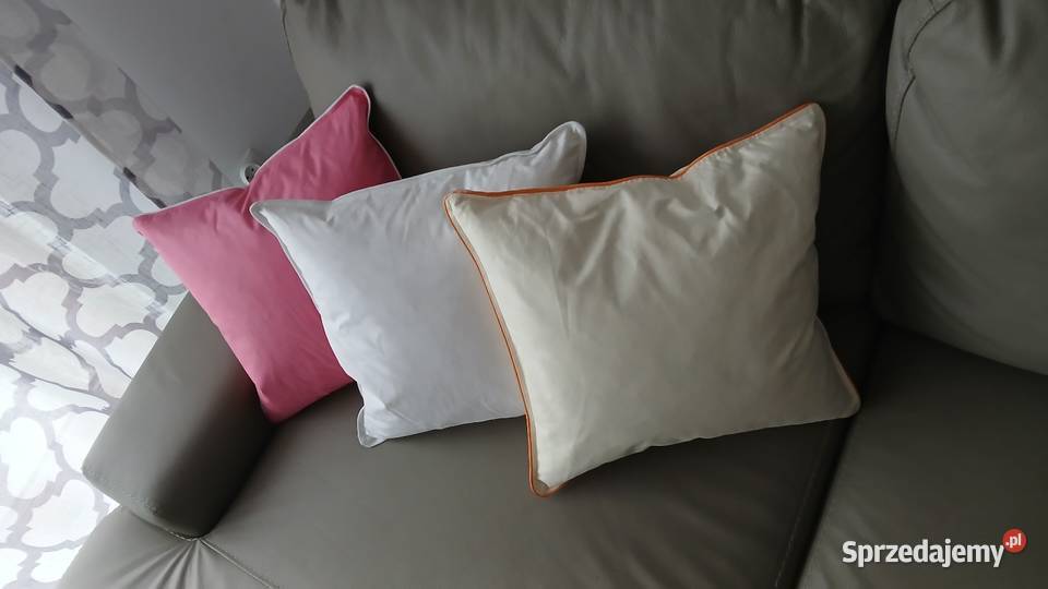 Jasiek 40x40 300gr 100 naturalne pierze gęsie Pościel i koce wielkopolskie Poznań