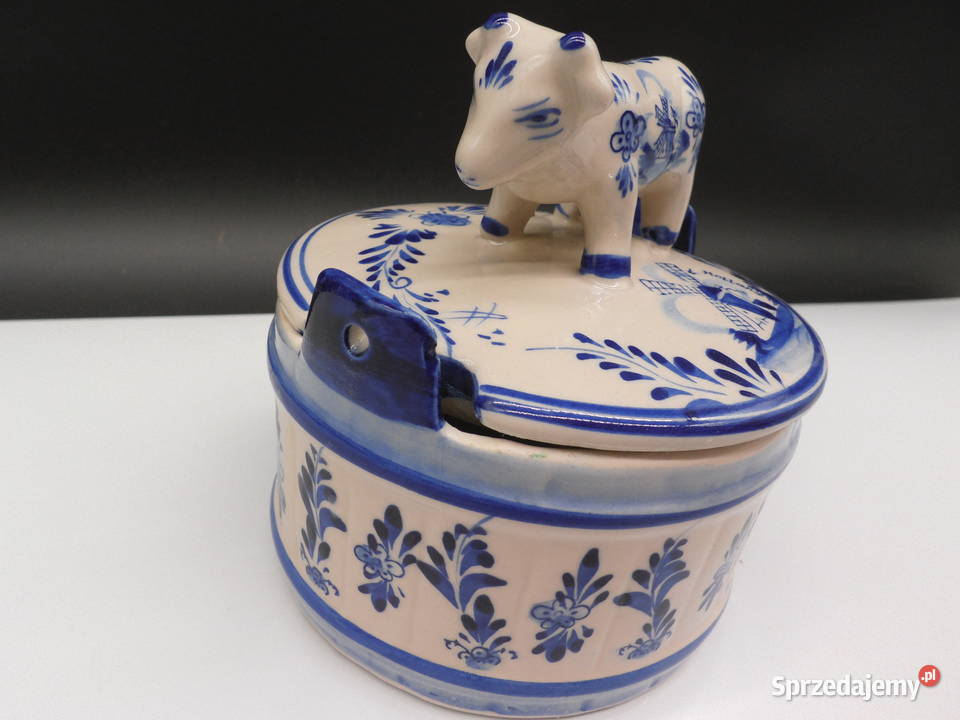 Unikalna Maselniczka Delft Blue Vintage z wielkopolskie Raszków sprzedam