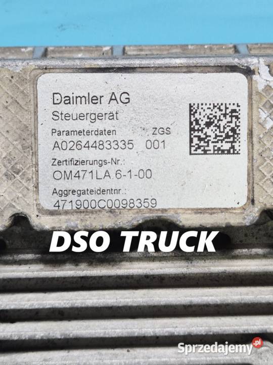 A0014465035 001 Sterownik MCM Mercedes MP ACTROS Zawichost