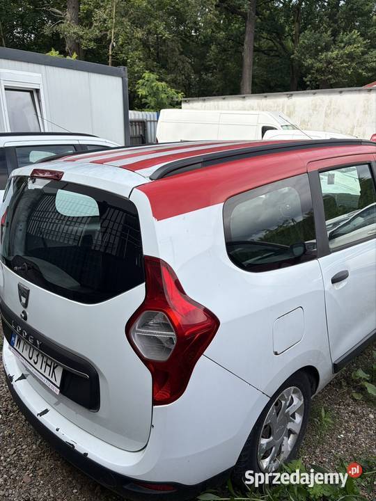Dacia Lodgy 16 benzyna gaz 1600cm3 Lodgy mazowieckie Warszawa