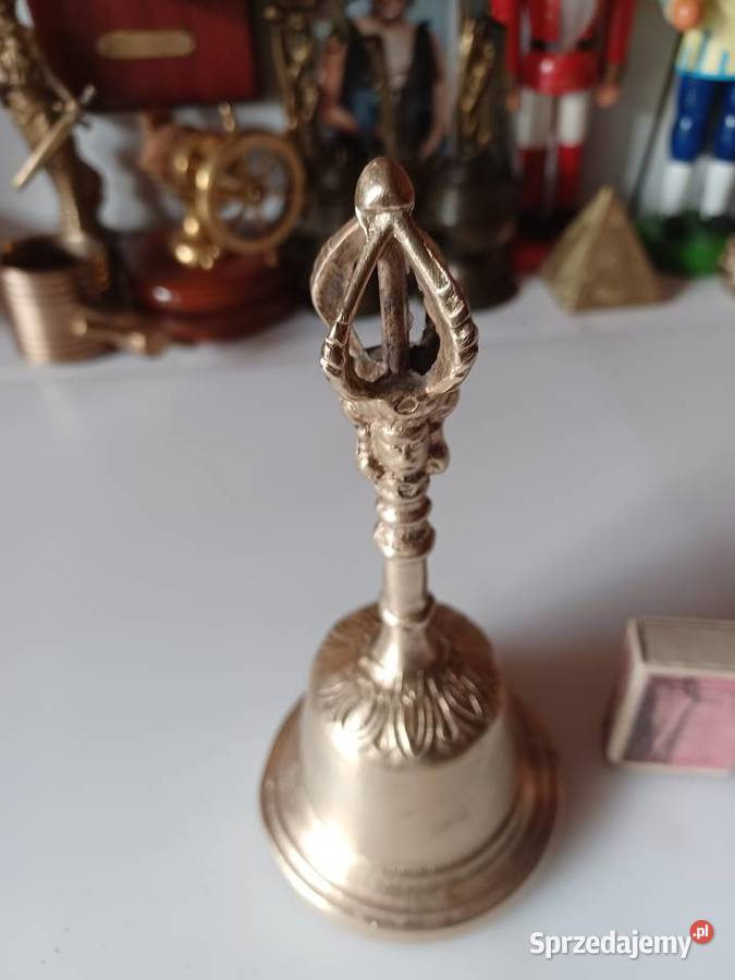 Piękny dzwonek tybetanski Mosiądz Kolekcja Poznań sprzedam