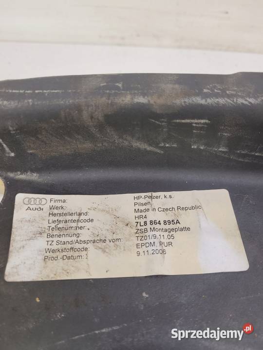 WYGŁUSZENIE ŚCIANY GRODZIOWEJ AUDI Q7 4L Nadkola śląskie Przystajń sprzedam