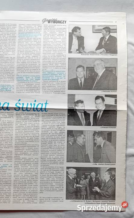 Goniec Wyborczy Gazetka reklamowa Aleksandra Antykwariat sprzedam