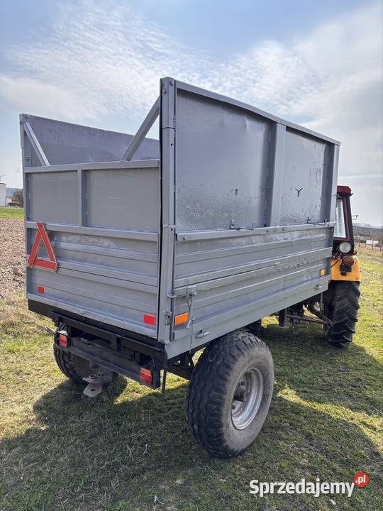 Wywrota przyczepa jednoosiową Agatówka