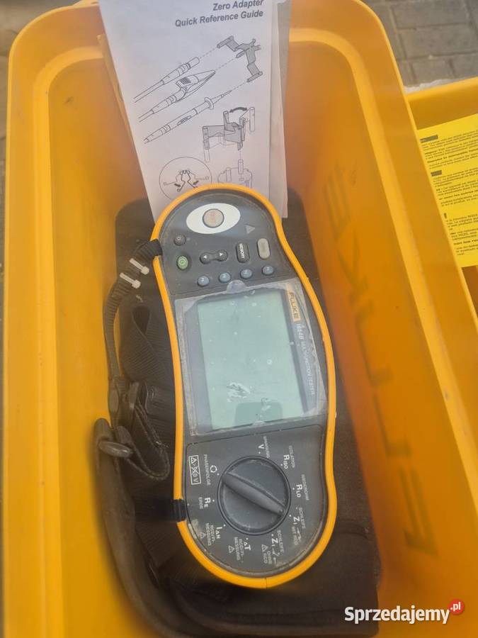 Fluke 1654B Wielofunkcyjny tester instalacji Poddębice