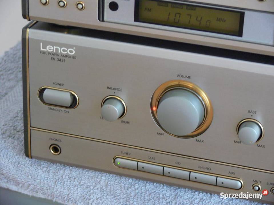 Wzmacniacz i tuner Lenco sprawny i mocny WYSYŁKA Audio