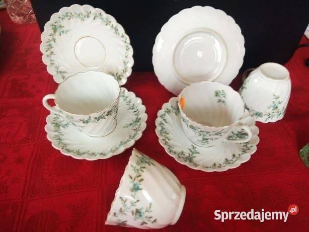 Filiżanka z niebieskimi kwiatkami Gdańsk