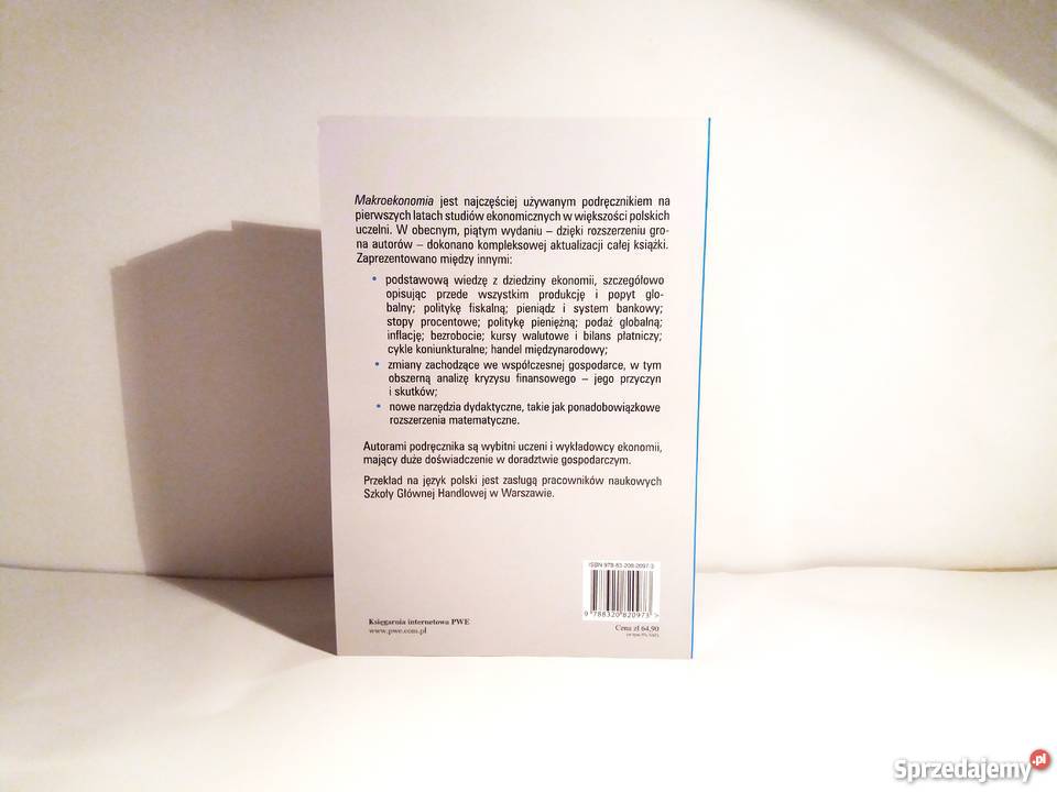 Makroekonomia Begg Vernasca Fischer Dombusch łódzkie Warta