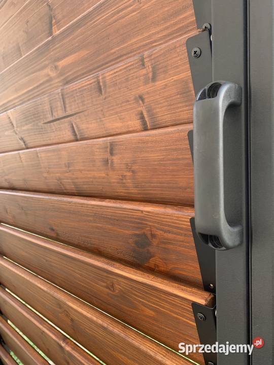 Zaluzje ogrodowe Shuttersy ruchome deseczki azur wielkopolskie Wronki sprzedam