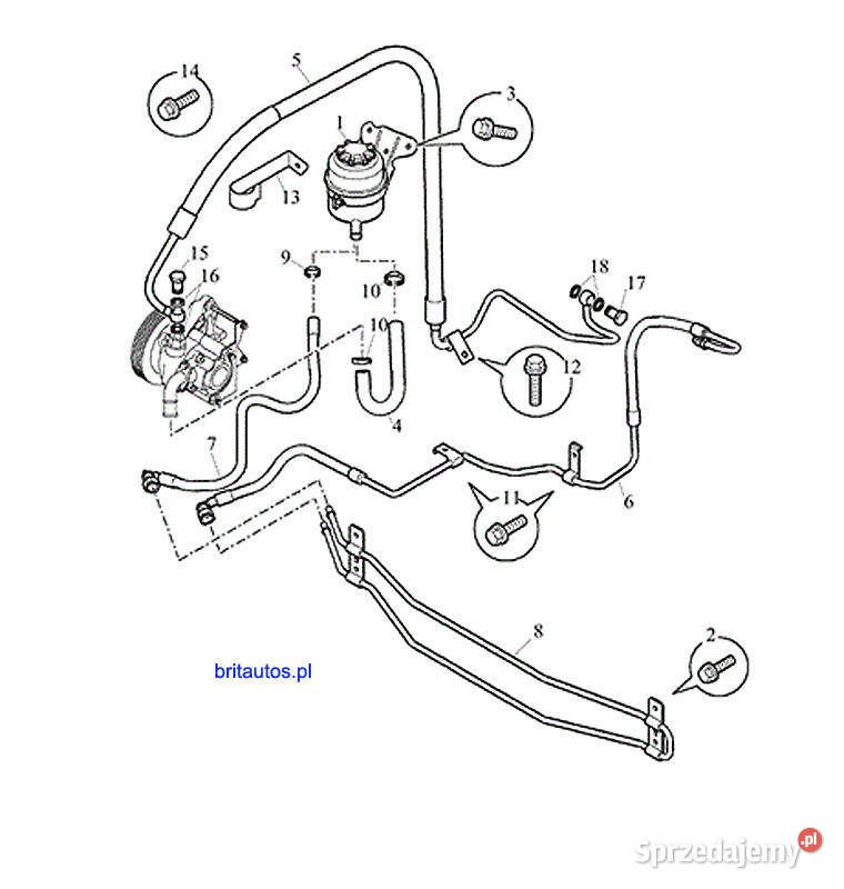 Rover 75 MG ZT USZCZELKA KORKA WSPOMAGANIA Poznań