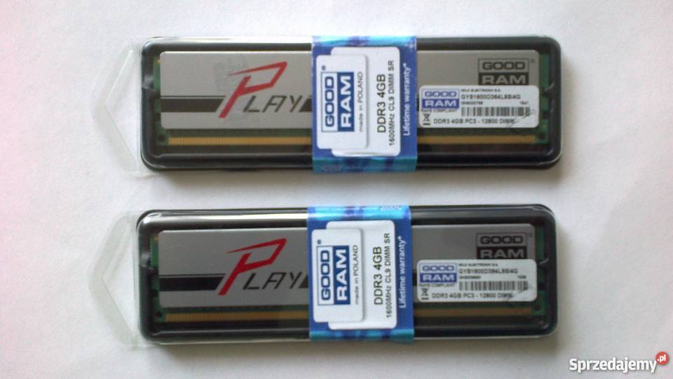Pamięć GoodRam Play DDR3 2x4GB 1600MHz