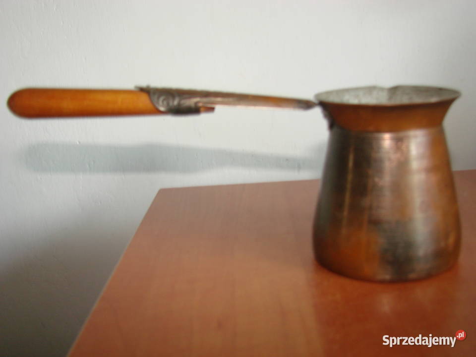 miedziany arabski tygielek do kawy Pruszcz Gdański sprzedam