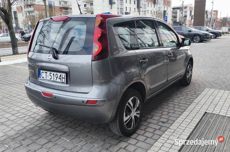 Nissan Note 2012 16 1szy właściciel 110KM Note Toruń