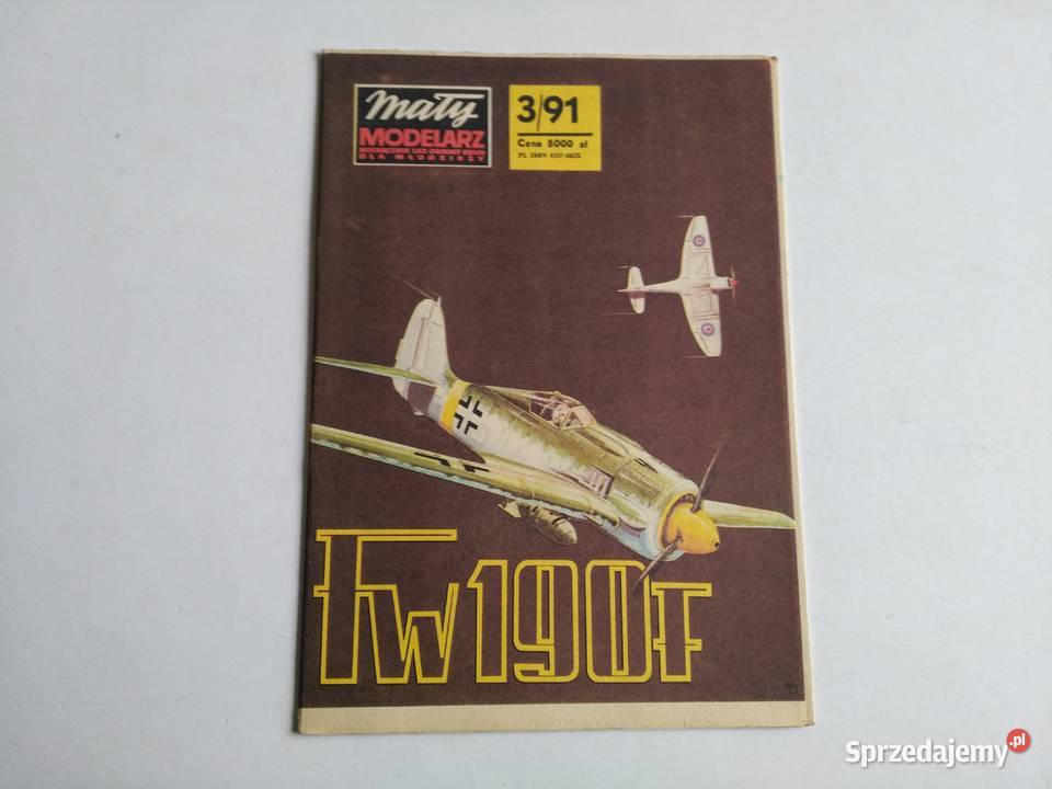 Mały Modelarz 31991 Samolot myśliwski FW 190 F 2 Dąbrowa Górnicza