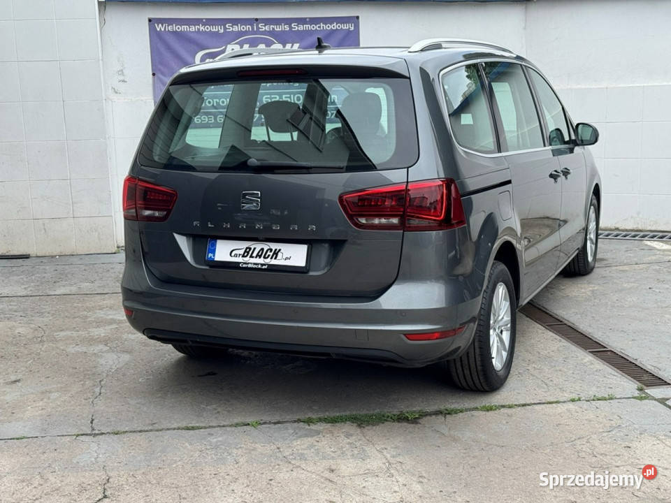 Seat Alhambra Pisemna Gwarancja 12 miesięcy 7 światła do jazdy dziennej Konin