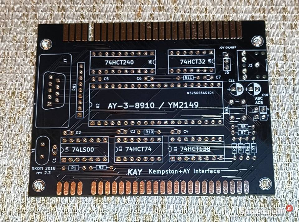 Płytka PCB do układu AY38910 pomorskie sprzedam