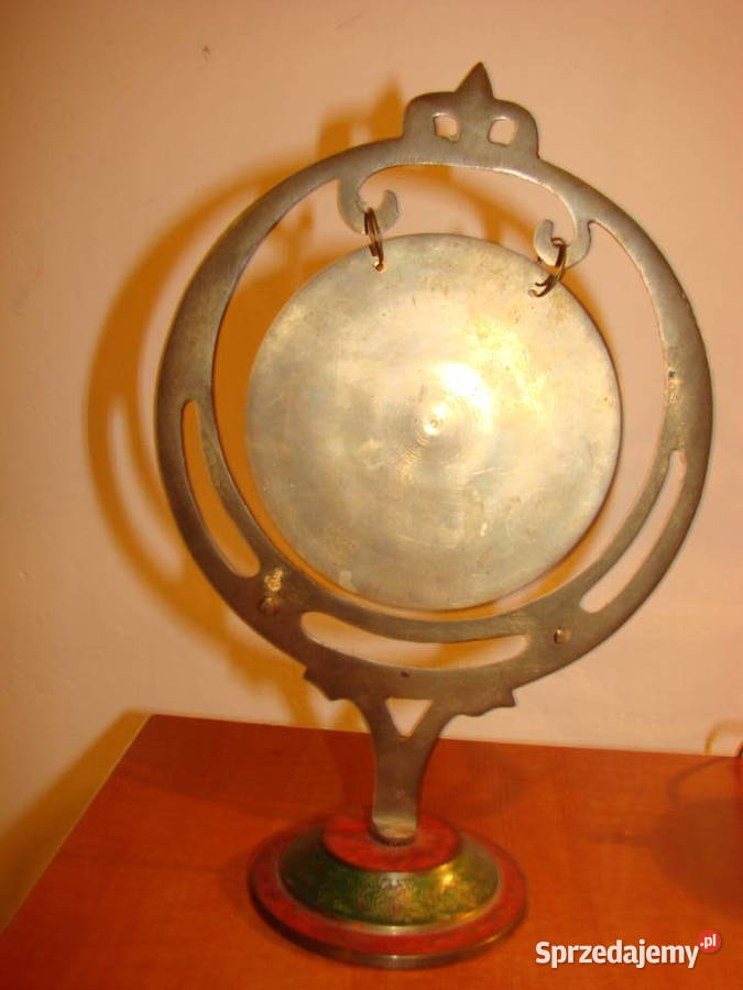 mosiężny indyjski gong pomorskie