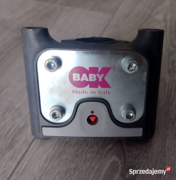 Fotelik rowerowy okbaby amortyzowany pochylany Świdnica sprzedam