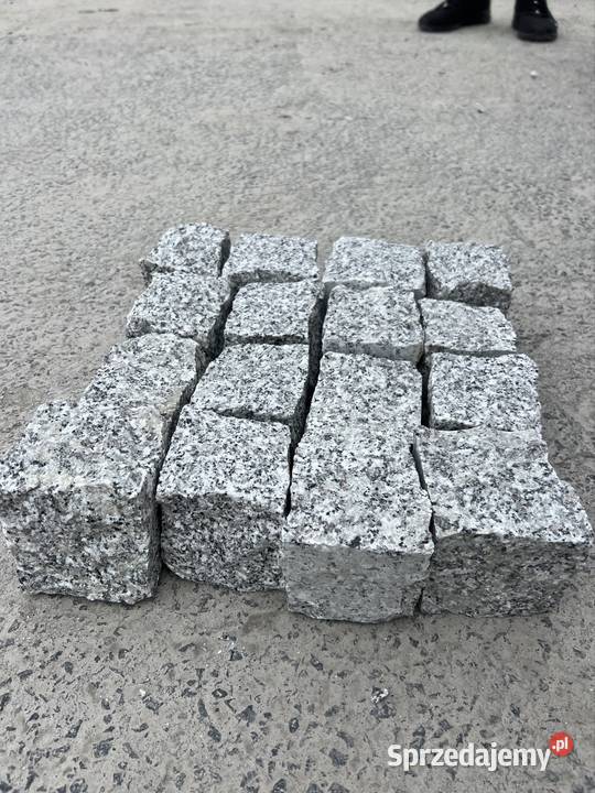 Kostka Granitowa Różne rozmiary Granit na kujawsko-pomorskie