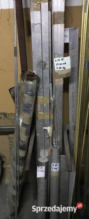 Sprzedam rury pręty i profile aluminiowe 10 1 Warszawa sprzedam