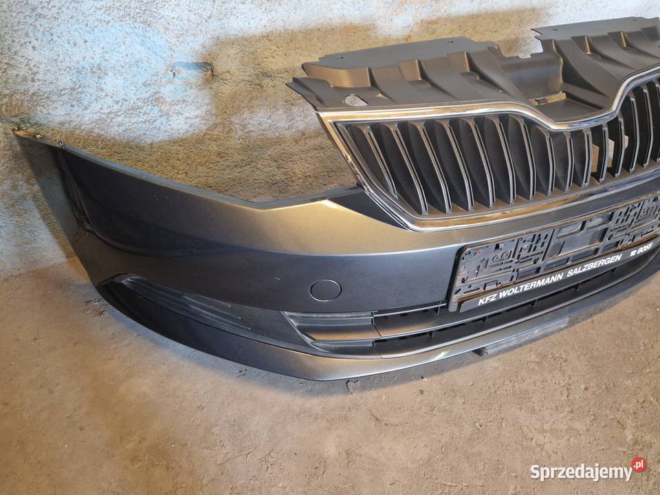 Zderzak Skoda Fabia III 1417 kompletny kolor osobowe Kwilcz sprzedam