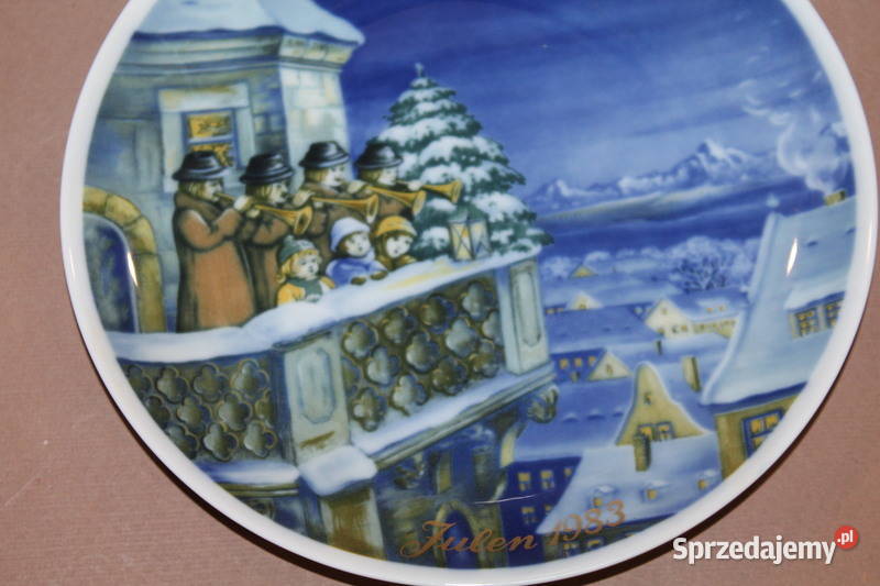 Talerzyk kolekcjonerski Royal Tettau Christmas Porcelana i szkło