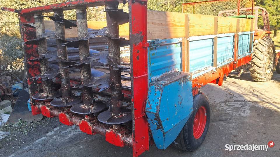 Rozrzutnik obornika Polski wersja exportowa 455T Mszana Dolna