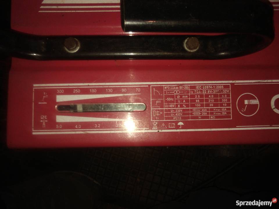 Spawarka transformatorowa 300 Amper krafta dele
