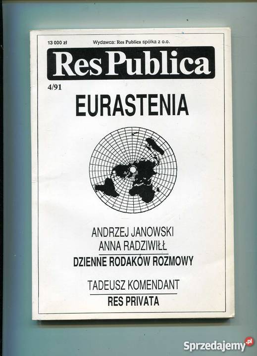 Res Publica 491 Pozostałe zachodniopomorskie Szczecin sprzedam