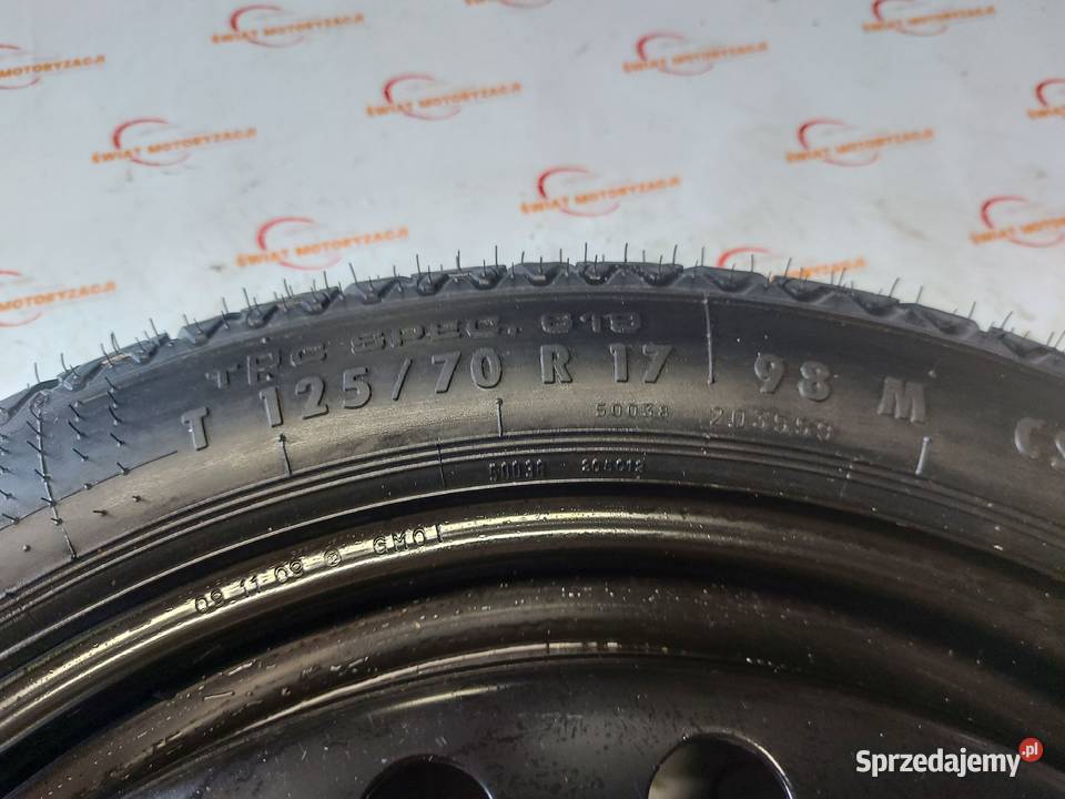 OPEL INSIGNIA A koło dojazdowe 1257017 98M 5x120 świętokrzyskie Kielce sprzedam