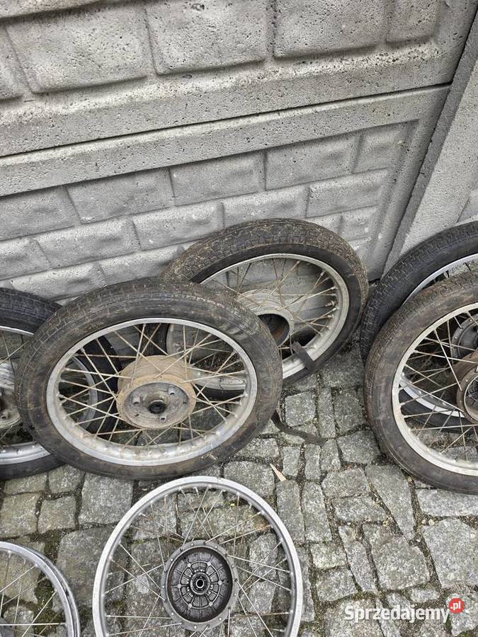 Koła do motorowera simson 30 sztuk lubuskie Małomice