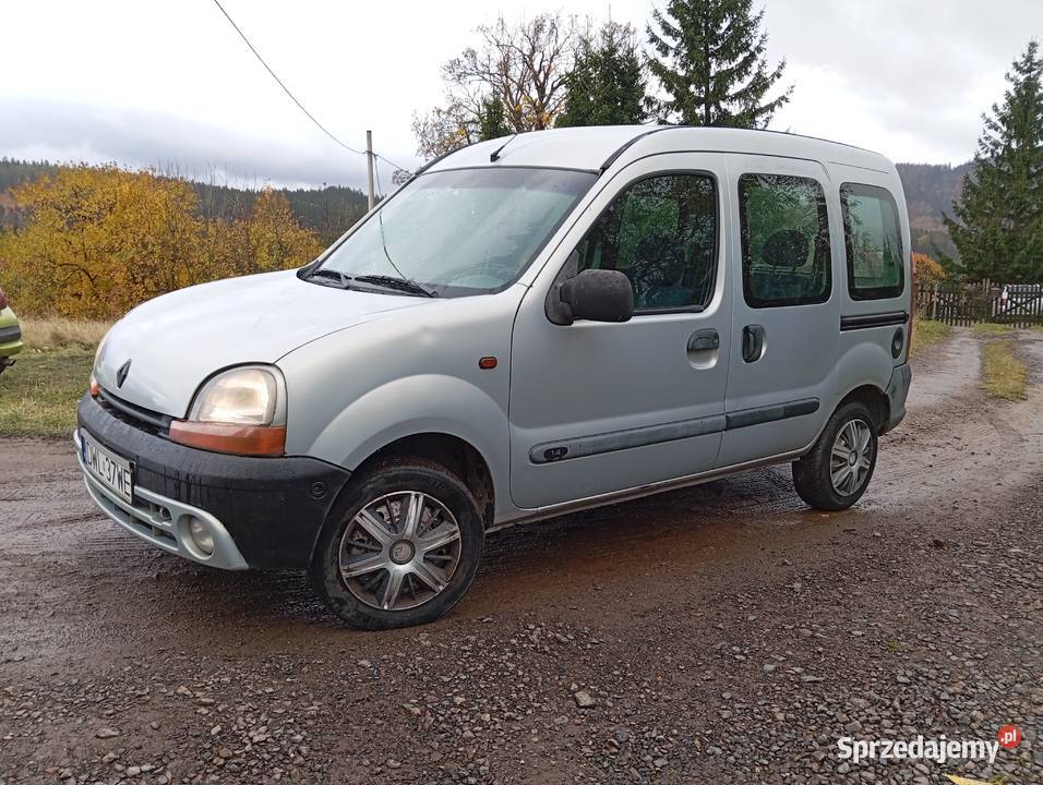 Renault Kangoo 14 benz 5os hak Salon Polska immobilizer Wałbrzych