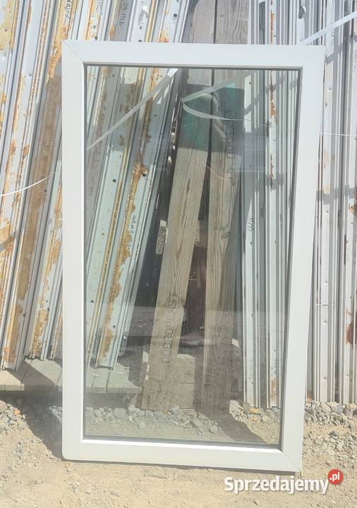 OKNA KacprzaK Witryna 75X127 FIX Używany PCV Siedlce sprzedam