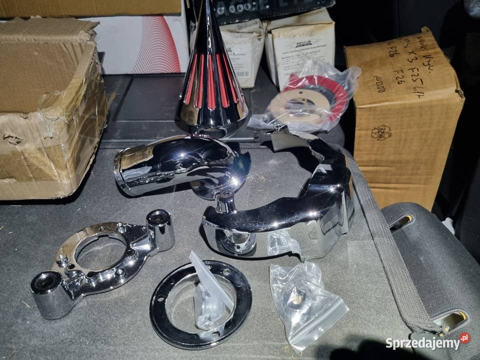 Harley Davidson Stożek Dolot Filtr Chrom Filtry powietrza