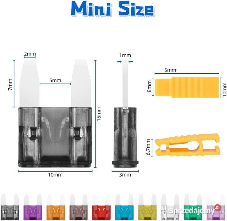 Zestaw Bezpieczników Samochodowych120 Układ elektryczny Rzeszów sprzedam