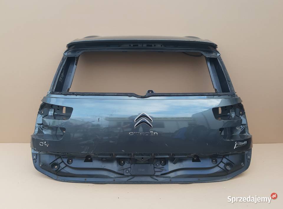 CITROEN C4 GRAND PICASSO KLAPA BAGAŻNIKA TYŁ Trzciel sprzedam