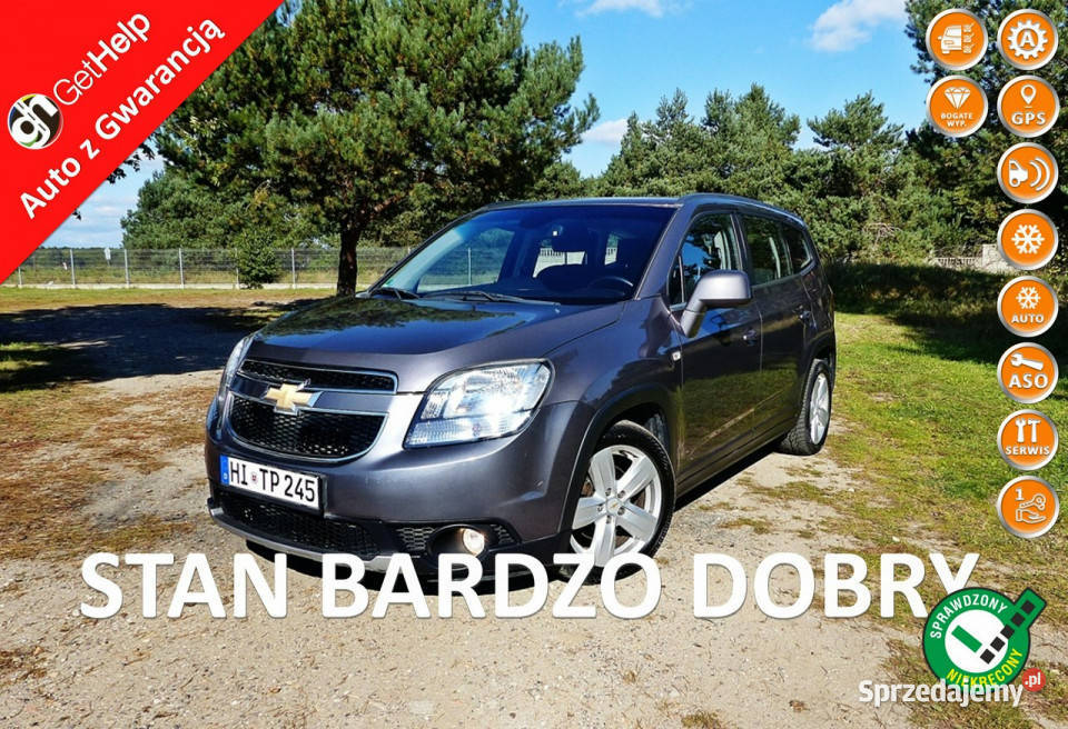 Chevrolet Orlando 20 D LTZClimatronicAluPełna czujnik zmierzchu Piła