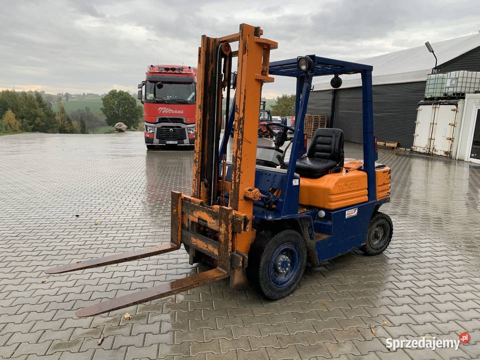 Wózek widłowy Toyota FD23 1987 2300 sprzedam