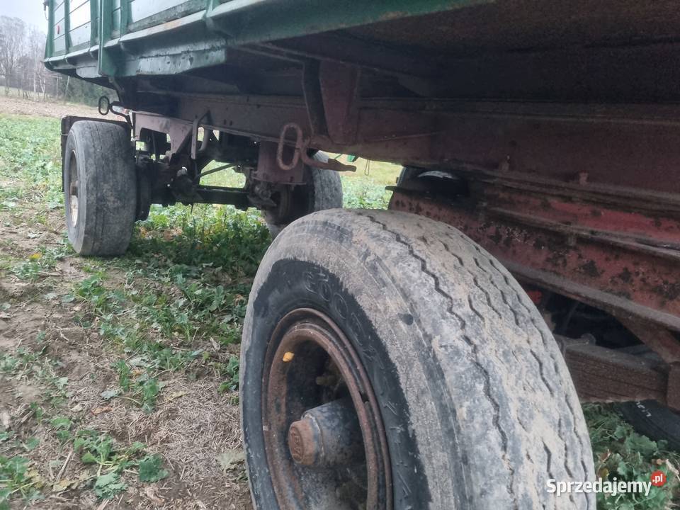 Przyczepa Langendorf niemka 16ton 2 sztuki uszkodzony mazowieckie