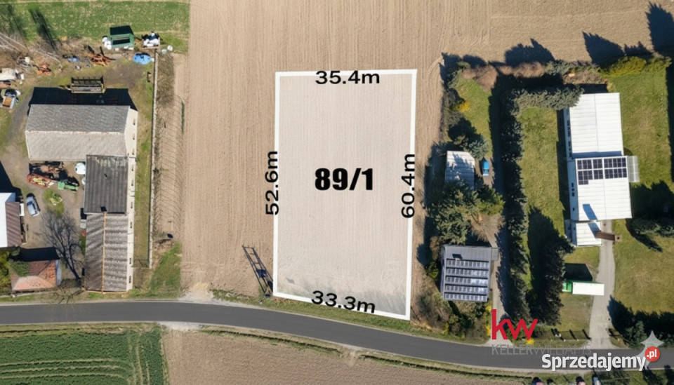 Grunt 1929m2 Kobylniki