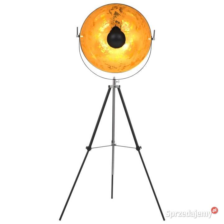 vidaXL Lampa stojąca E27 czarnozłota 51 Warszawa